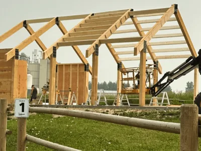 Rising Timber Pavilion