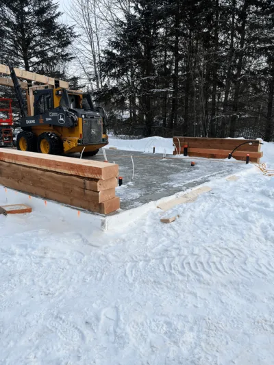 Timber Beams Ready To Go